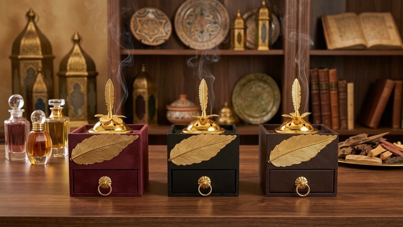 مبخرة صندوق الريشة